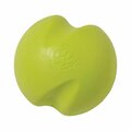 Attractiveatractivo Zogoflex Green Jive Synthetic Rubber Ball Dog Toy, Small AT2737909